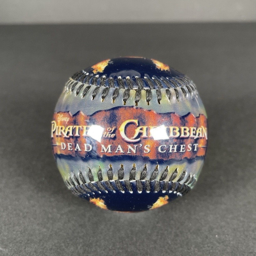 Walt Disney World Pirates Of The Caribbean Dead Mans Chest Souvenir Baseball